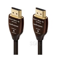 視紀音響 AudioQuest HDMI Root Beer 18 4K 光纖HDMI線 2.0版 25M 美國公司貨