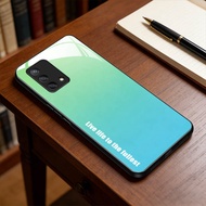 phone case suitable for OPPO F19s Reno6 Lite A95 A74 F19 Tempered glass back panel with scratch and 