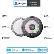 Amgras IceWorld Pro Max Phone Cooler Gaming Silent  Cooling 2-in-1 Magnetic / Clamp Design RGB Light