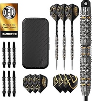 Harrows Opus Darts Set, Professional Darts with 90% Tungsten Steel Tip, All Weights Pro Darts, Huge 
