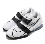 Nike 舉重鞋 Romaleos 4 白色 重訓 深蹲 蹲舉 健身 男鞋7.5(25.5)