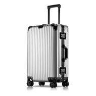🍅Aluminum Magnesium Alloy Trolley Case22Inch Metal Men's and Women's Universal Wheel Luggage26Inch Aluminum Boarding Tra