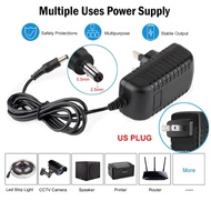 12V 2A 3A 5A 5.5 x 2.5 mm Power Supply Adapter Charger For CCTV Router BP Monitor