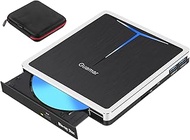5 in 1 External Blu Ray Drive,USB 3.0/USB C Blue-Ray CD/DVD Burner/Writer for Laptop/Micbook/Windows