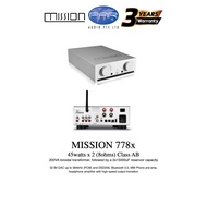 MISSION 778x INTEGRATED AMPLIFIER WITH BUILT-IN DAC, BLUETOOTH, MM PHONO STAGE, HEADPHONE AMPLIFIER