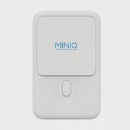 MiniQ MD-BP066-Qi 10000mAh 磁吸無線充15W PD快充行動電源 台灣製(Magsafe/無線) 白色