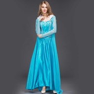 Frozen Elsa Elsa Elsa Princess Dress Adult Halloween cosplay Stage Performance Costume