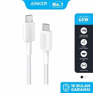 Anker 322 USB-C to USB-C Fast Charging Cable 3 Feet 60W Braided A322 Fast Charging A81F5H21