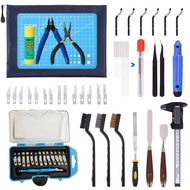 3D Printing Tool Set 3D Printer Cleaning Tool Kit Cleaning and Disassembly Tools 42Pieces/45Pieces
