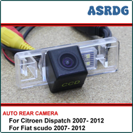 ASRDG สำหรับ Citroen Dispatch Jumpy Combi Fiat Scudo HD CCD กล้องติดรถยนต์การมองเห็นได้ในเวลากลางคืน Kamera Spion กล้องท้ายรถรถสำรอง LKECD