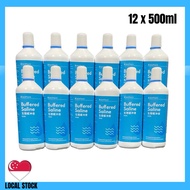 OPTO PHARM Buffered Saline 12x500ml (Expiry Date/Feb 2029)