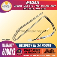 MD-212 / MD-242 / MD-262V / MD-232V / MD-333V  MIDEA REFRIGERATOR DEFROST HEATER / Fridge HEATER METAL SHEATH / PETI SEJUK HEATER