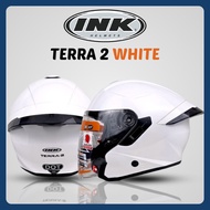 Ink Terra 2 White | Ink Tera 2 Double Visor SNI Helmet