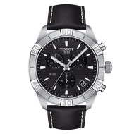 Tissot PR 100 Sport Gent Chronograph ทิสโซต์ พี อาร์ 100 สปอร์ต เจนท์ สีดำ ดำ T1016171605100 นาฬิกาส