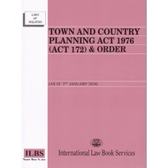 Town and Country Planning Act 1976 (Act 172) & Order [As At 5th January 2024] - ILBS