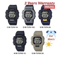[2YEARS WARRANTY] Casio Men Watches W-737H Sports Watches W-737HX-1A W-737HX-5A W-737H-1A W-737H-1A2