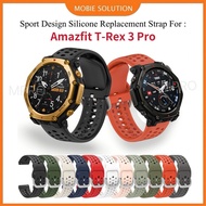 For Amazfit Trex 3 pro 48mm Replacement Strap for Amazfit Bip6 Soft Silicone Wristband T-rex 3 pro