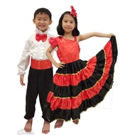 Local Seller Spanish Spain Traditional Costume Ethnic Racial Harmony School Event Performance Kids C