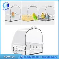 [Homyl4] Bird Bath Cage Accessories Bird Bathtub for Lovebirds Parrots Cockatiel