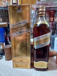 舊裝JOHNNIE WALKER 18 GOLD LABEL 1L （不議價）