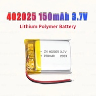 Available 3.7V Batteries 402025 Li Po 150mAh Lithium Polymer Walkman Mp3 GPS Bluetooth Headset Smart