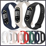 Silicone Sport Cover Strap for Smartwatch Xiaomi Mi Band 10/9/8 Screen Protector Soft Case Rubber Ba