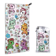 【In stock】 Tokidoki Unicorno Microfiber Beach Towel Print Quick Dry Towel 16x31.5in Pefect for Adults, Travel, Gym, Camping, Pool, Yoga, Outdoor and Picnic