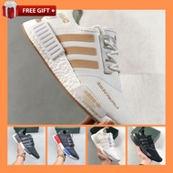 Adidas_ Boost NMD R1 Sneakers Unisex Lelaki Wanita Kasut Jalan Sepatu Men Women Kualiti Premium Shoes Couples