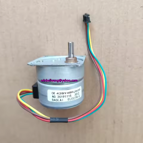 Brand new 42BY48HJ50D 2-phase 12V 42mm gear stepping motor 0.4A reduction ratio 1: 50 stepper motor~