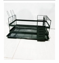 Rak wastafel cuci piring + tempat gelas dan tempat sendok
