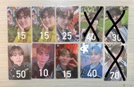 Seventeen seungkwan 勝寛 夫勝寛 小卡 特典
