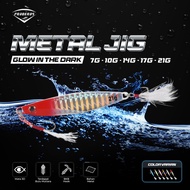 PROBEROS Metal Jig Bait Topmouth Treble and Assist HOOK 7gr - 40gr MJ010