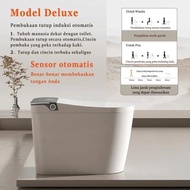 Kloset duduk otomatis Luxury Perpanjangan Garansi 2 tahun/ Shower Kamar Mandi Set Panas Lantai Berdi