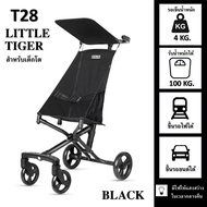 Little Tiger🐯T28🐯 รถเข็นเด็กโต 4-18 ปี รับน้ำหนักได้ 100 kg. พับเก็บได้ น้ำหนักเบา 4 กิโล ล้อใหญ่ แ