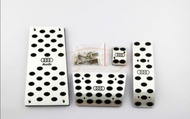 Audi Audi S Line Rs A 3 4 5 6 7 Q5 Q7 Stainless Steel Pedal Kit