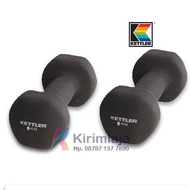 Neoprene Dumbell 10kg /pair KETTLER 2x 5kg Barbell Barbell Dumbbell