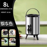 Stainless Steel Water Dispenser Steel Cooler Nai Caha 8L~18L Hot & Cold Insulated Beverage Cooler Be