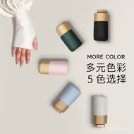 Phone Umbrella Gold Plastic Umbrella Dual-use Manual Gift In Stock Ultra-soft Sunscreen Small Gold R