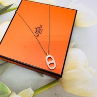 愛馬仕豬鼻子項鏈