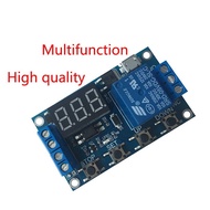 Digital Timer 5V PLC Delay Timer Cycle Control Relay Module DC 12V