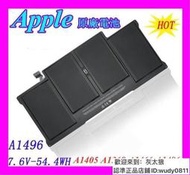 全新電池 適用Apple 蘋果 筆記本MacBook Air 13寸 A1369 A1466電腦電池A1405A1496