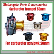 CARBURETOR AIR GUIDE TRUMPET 50MM for carburetor NSR / PWK 28MM trompet carburetor