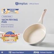 Simplus 24cm Fry Pan Teflon Non Stick Coating PFOA Free Compatible With All Stovetops & Induction Pe