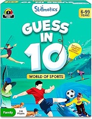 Skillmatics - SKILL36GWS Educational Game : World Of Sports - GUESS IN 10 (Ages 6-99)
