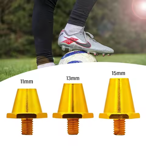 12Pcs/set Football Studs Replacement Safety Aluminum Football Studs, Football Boot Studs for Adults 