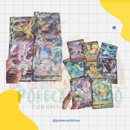 Eeveelution GLACEON LEAFEON UMBREON SYLVEON VMAX POKEMON TCG / HOLOGRAM / ORIGINAL INDONESIAN CARD