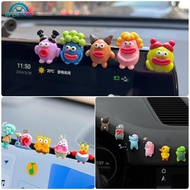 OPENMALL 1Pc Funny Sausage Mouth Car Decoration Car Accessories Car Center Console Cute Creative Car