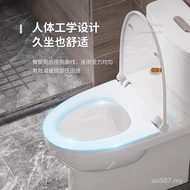 Straight Flush Toilet Left Right Exhaust Deodorant Inline Side Exhaust Large Diameter Toilet Anti-Bl
