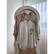 KEMEJA Iren striped shirt