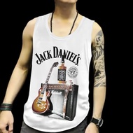 KATUN Yc_Collection / men's cotton singlet / lekbong / white lekton guitar image